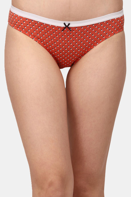 Soie Medium Rise Half Coverage Bikini Panty (Pack of 6) - Multicolor — image 22